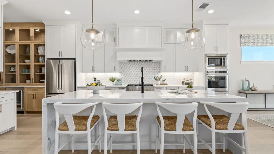A kitchen in a American Legend Homes home