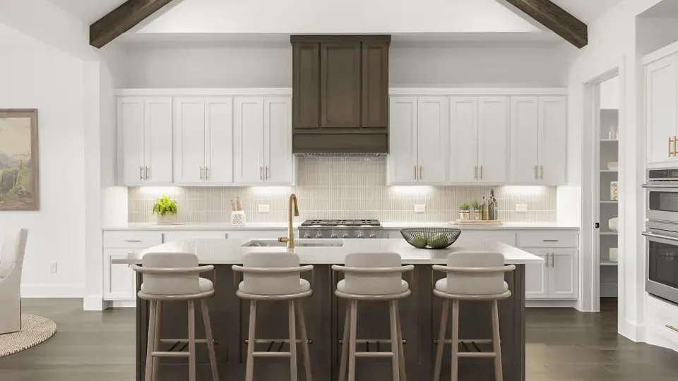 A kitchen in a Ashton Woods home
