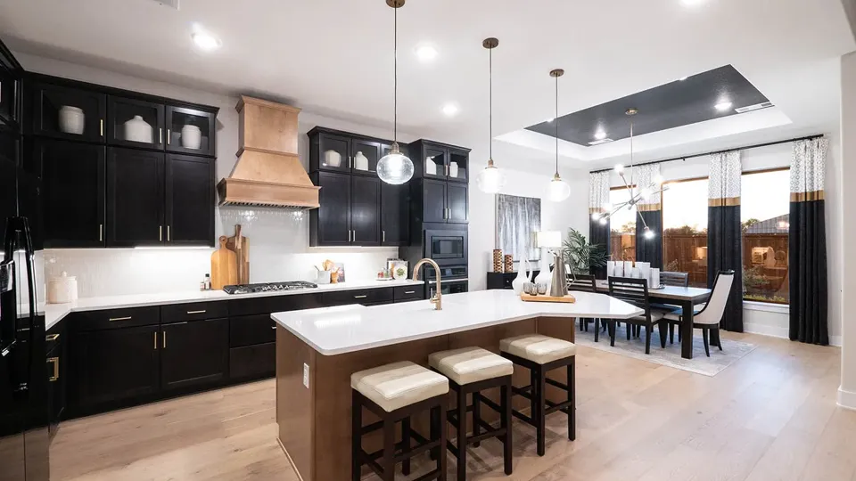 A kitchen in a CastleRock Communities home