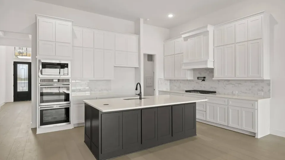 A kitchen in a First Texas Homes home