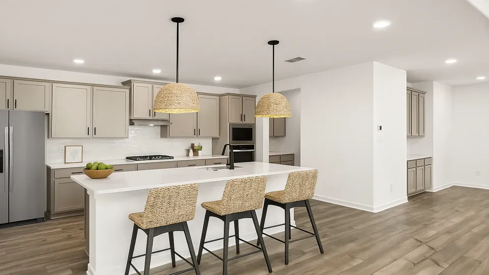 A kitchen in a HistoryMaker Homes home