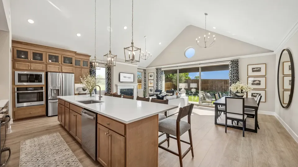 A kitchen in a K.Hovnanian Homes home