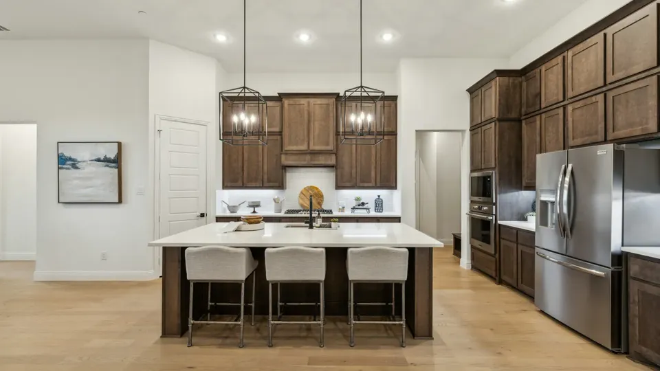 A kitchen in a Kindred Homes home