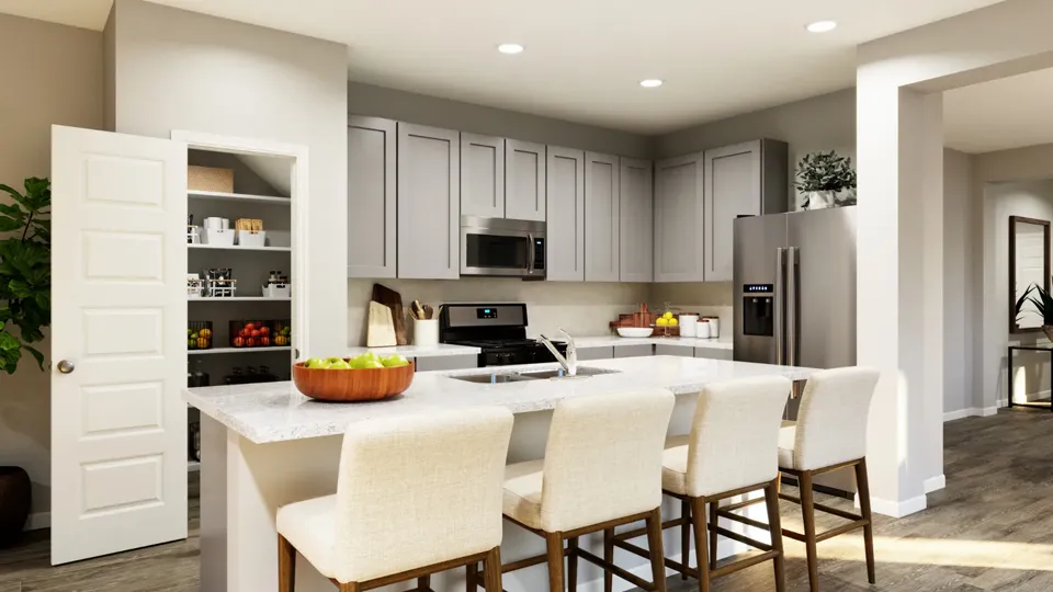 A kitchen in a Legend Homes home