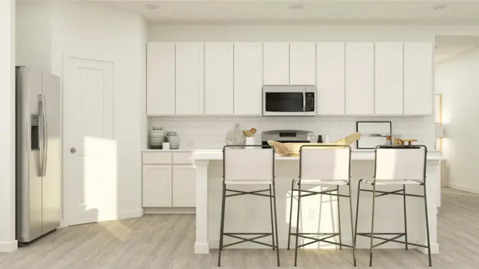 A kitchen in a Lennar home