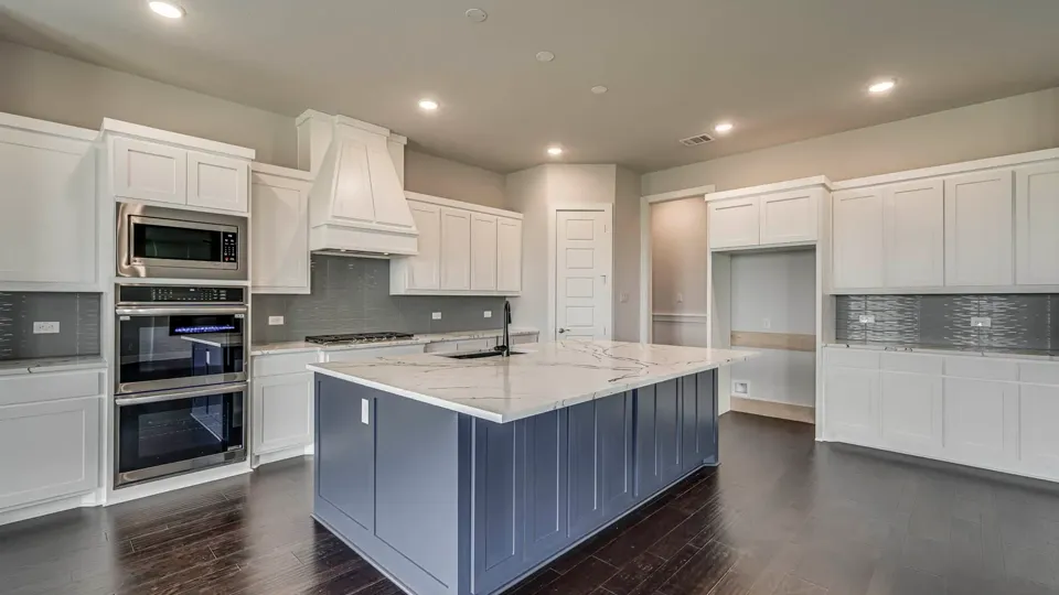 A kitchen in a Lillian Homes home