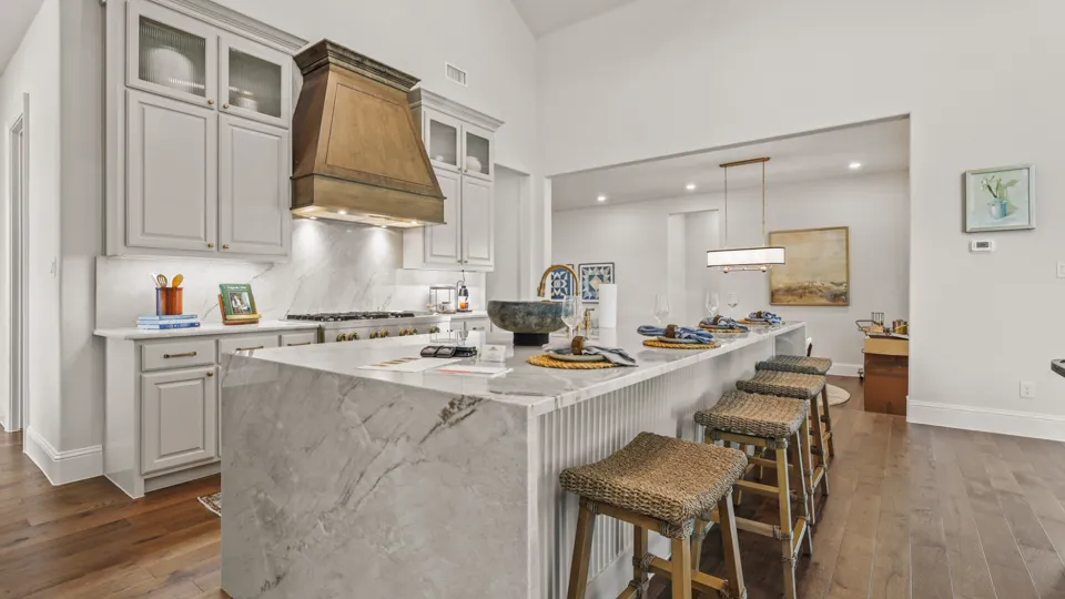 A kitchen in a Partners In Building home