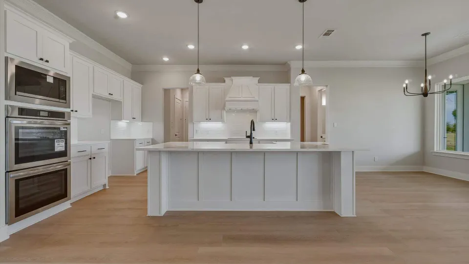 A kitchen in a Riverside Homebuilders home