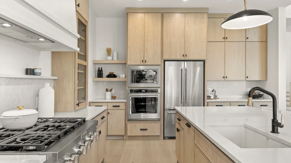 A kitchen in a Shane Homes home