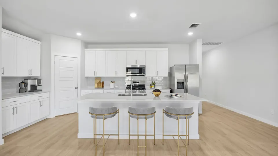 A kitchen in a Trophy Signature Homes home