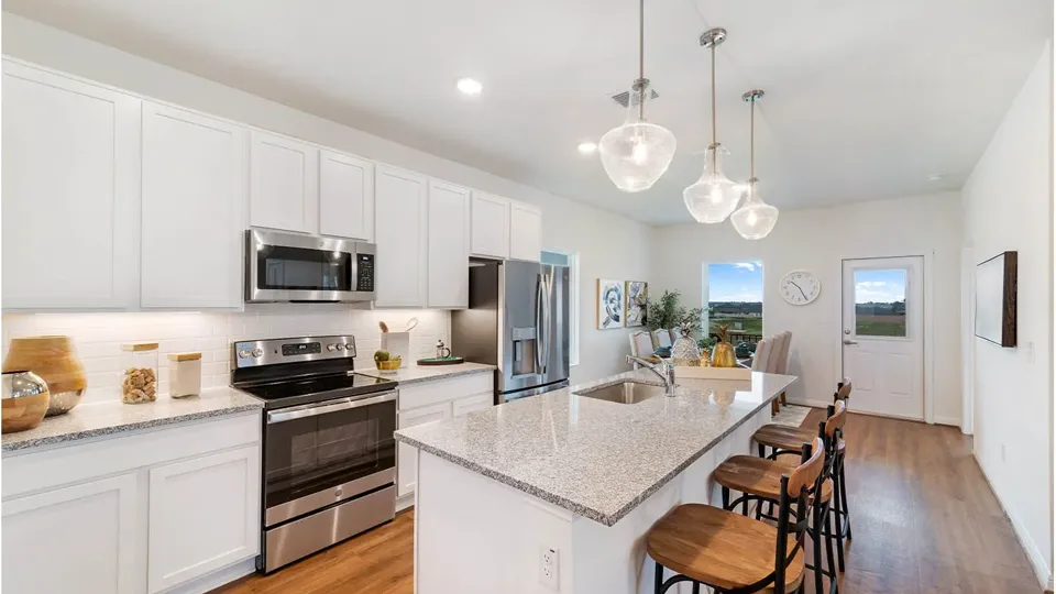 A kitchen in a CastleRock Communities home