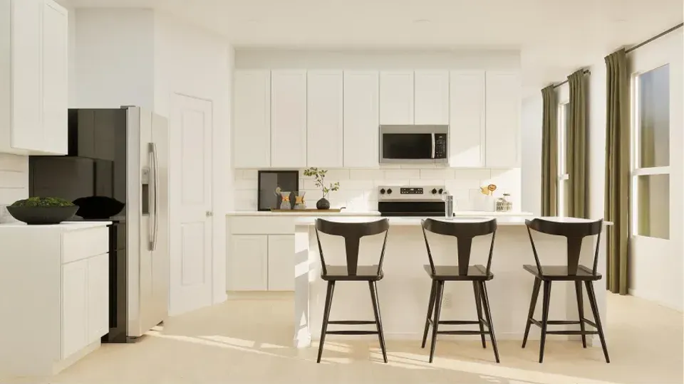 A kitchen in a Lennar home