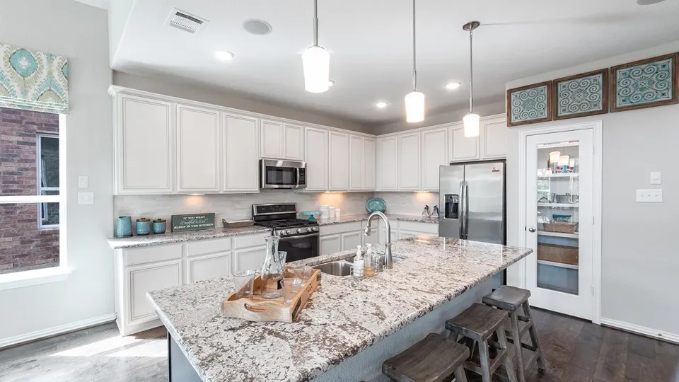 A kitchen in a CastleRock Communities home