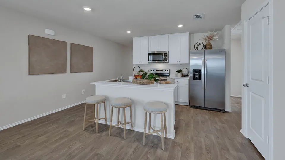 A kitchen in a D.R. Horton home