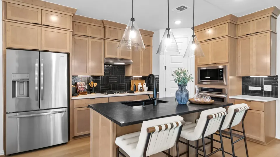 A kitchen in a DRB Homes home