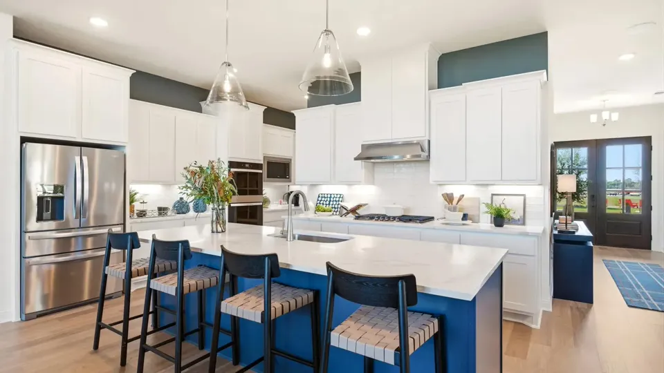 A kitchen in a Drees Homes home