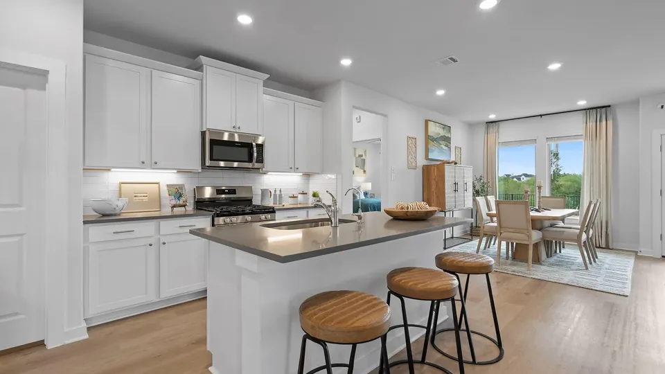 A kitchen in a Empire Communities home