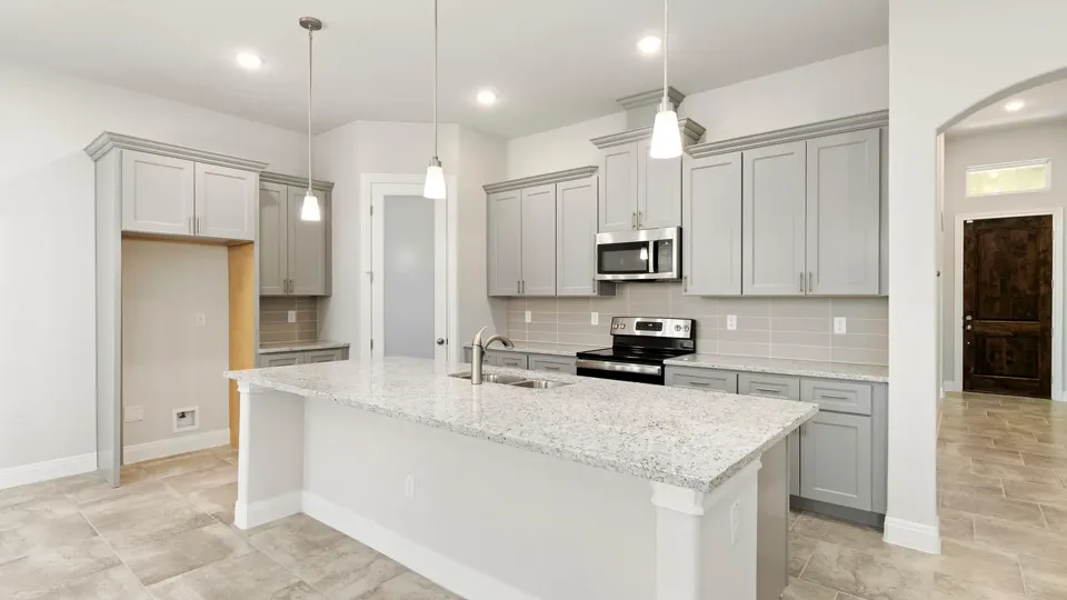 A kitchen in a Everview Homes home