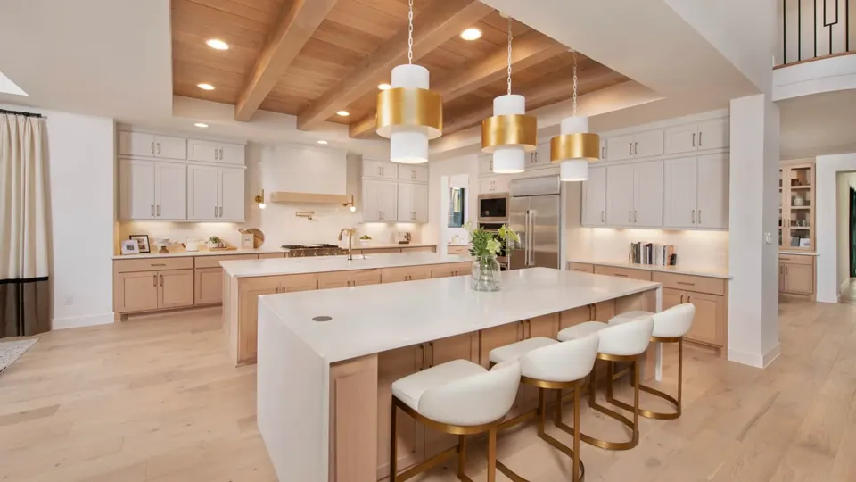 A kitchen in a Perry Homes home