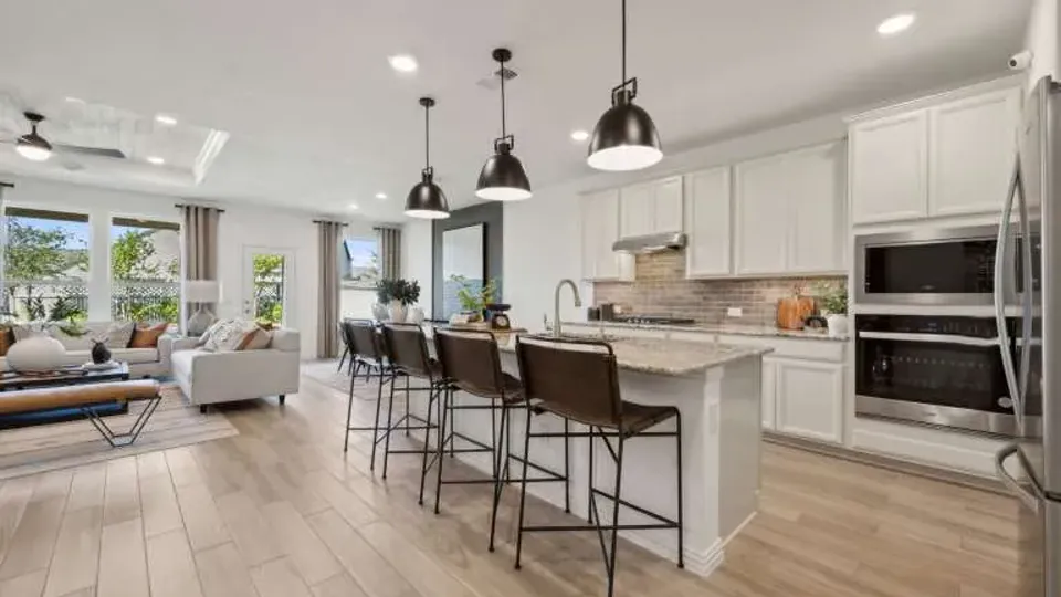 A kitchen in a Pulte Homes home