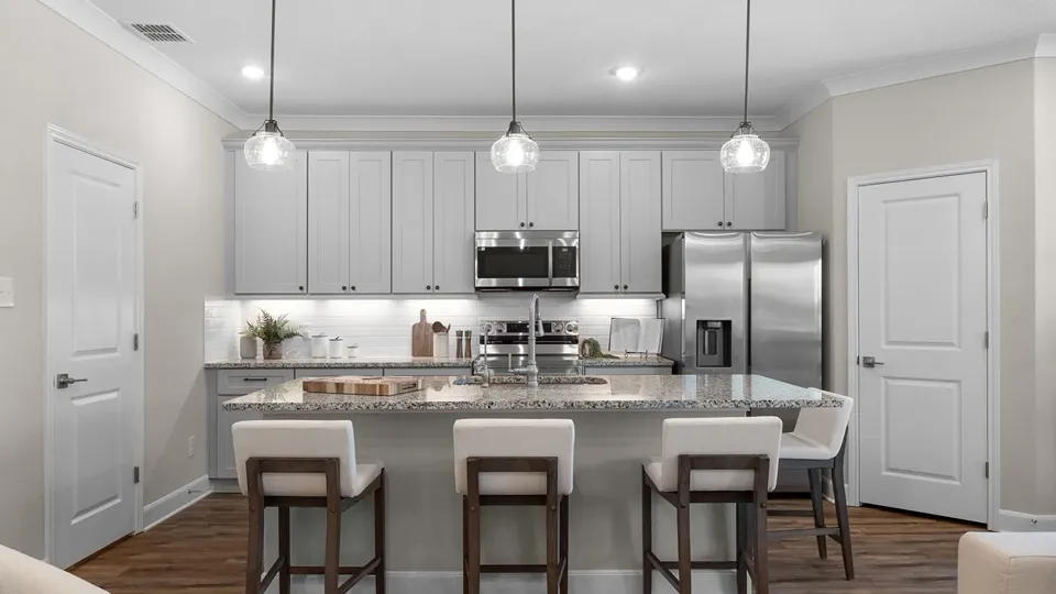 A kitchen in a Rosehaven Homes home