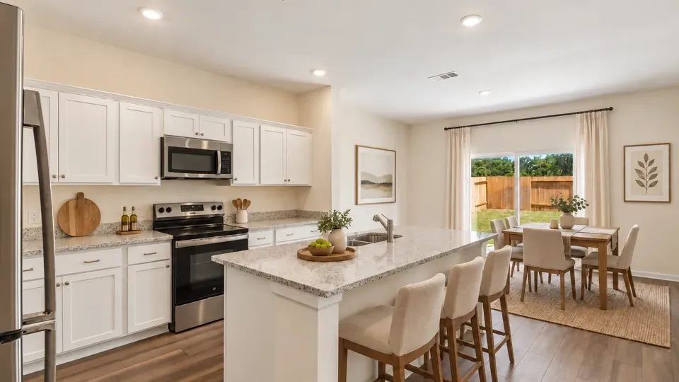 A kitchen in a Starlight Homes home