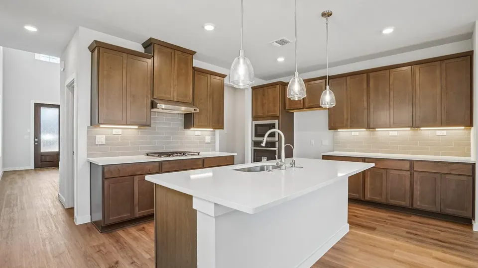 A kitchen in a View Homes home